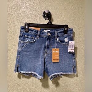 Kensie Vintage Blue Jean Shorts